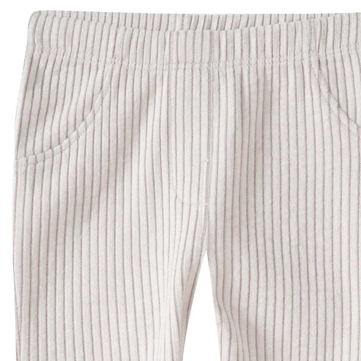 Topomini Baby Leggings mit Rippstruktur hellbeige
