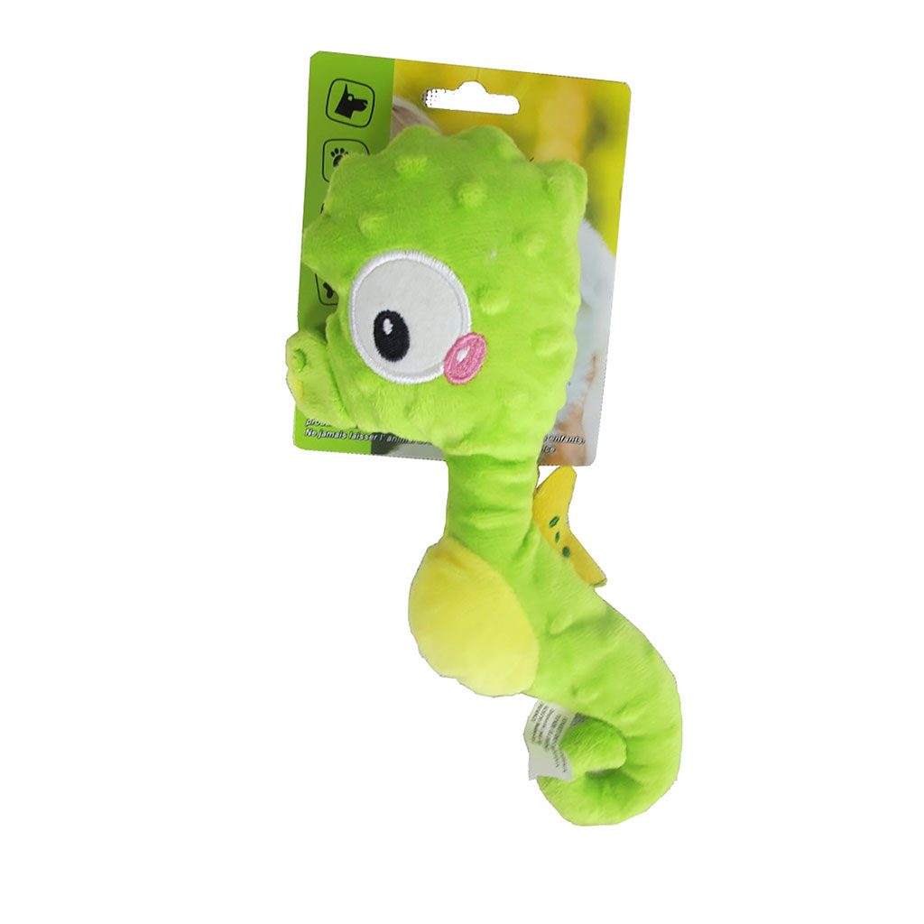 Jouet peluche pour chien hippocampe