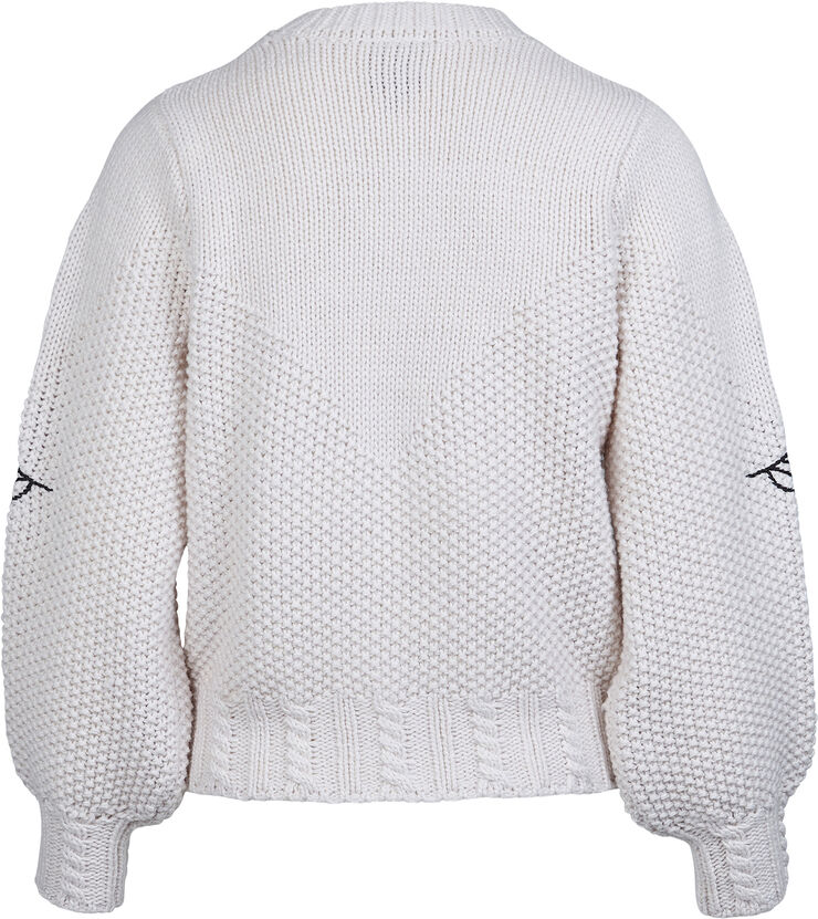 NÜ Denmark Yoali Cardigan knit Bone mix