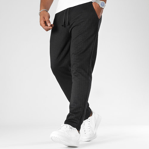 Pantalon Jogging Texturé Square 0281 Noir