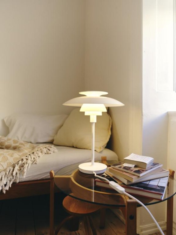 Louis Poulsen PH80 tafellamp Opal White/White