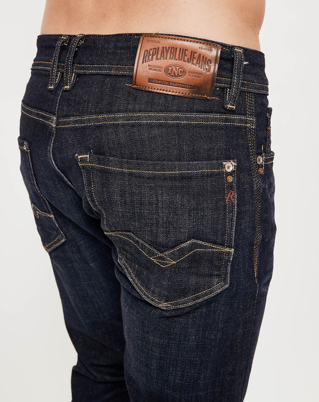 Replay Jean straight Rob  brut