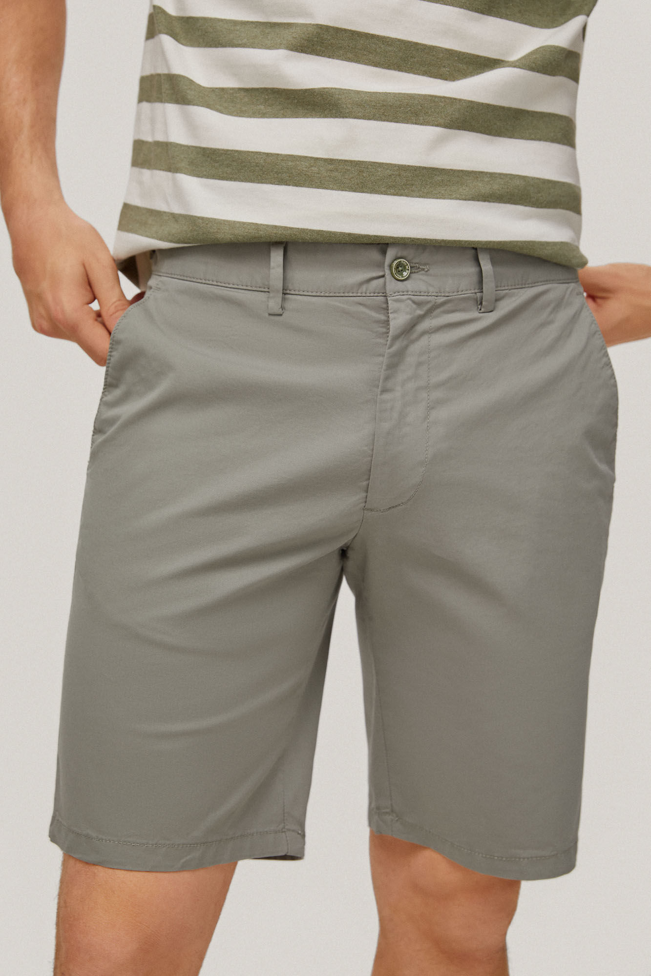 Bermuda Chino Premium Flex - Verde