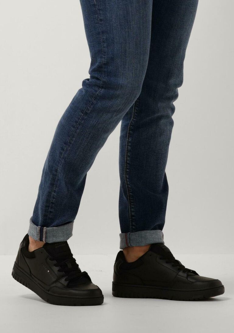 TOMMY HILFIGER zwarte tommy hilfiger lage sneakers tommy hilfiger basket core ess
