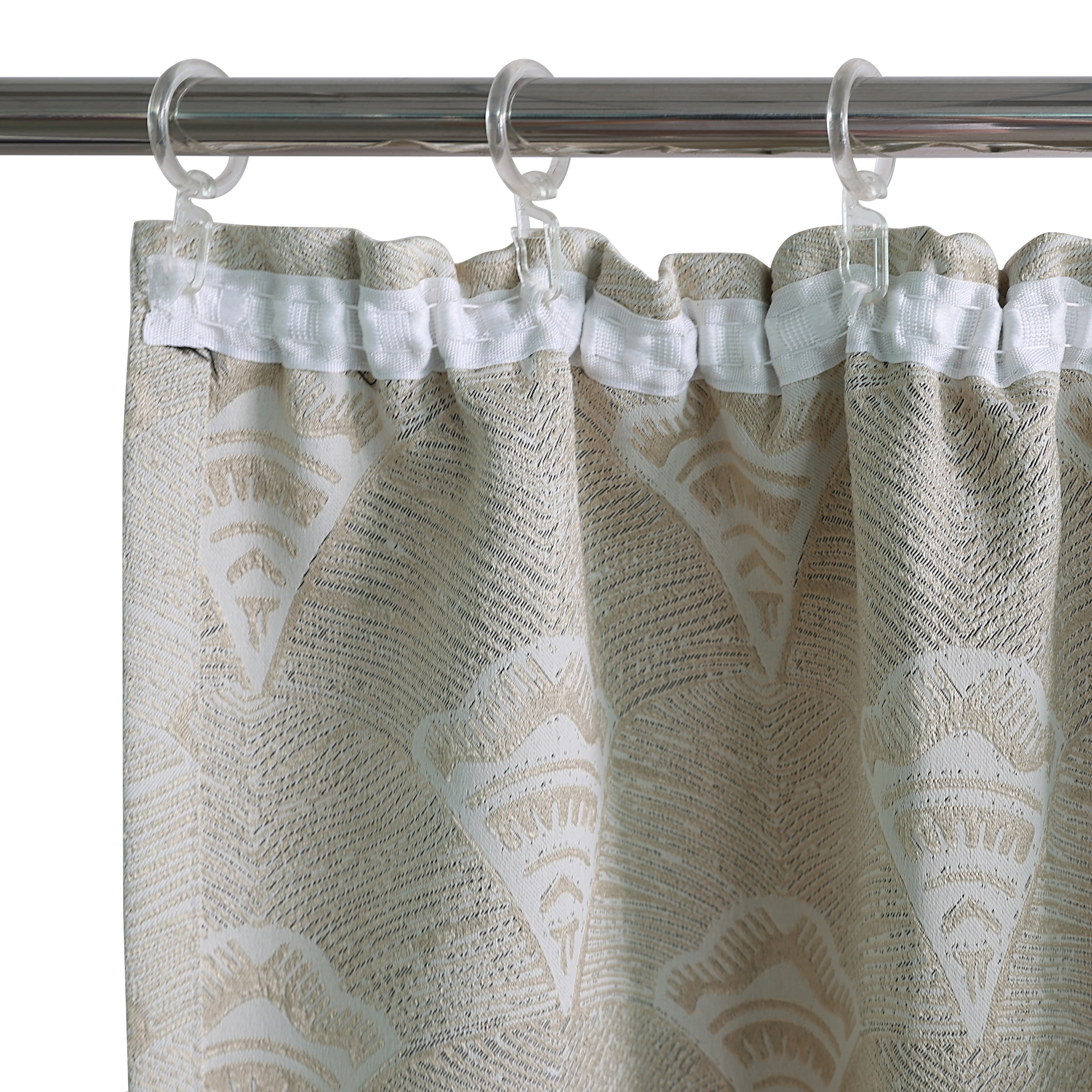 Bruno Banani Verdunkelungsvorhang »Alessio« Kräuselband 1 Stk. tlg. Elegantes Muster, Jacquard, verdunkelnder Vorhang, blickdicht ,modern