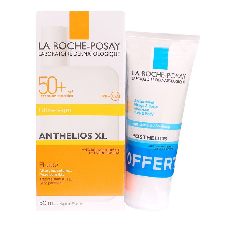 Anthelios XL fluide SPF50+ 50ml & après-soleil 40ml