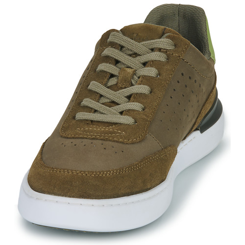 Clarks - COURTLITE TOR - Kaki / Blanc