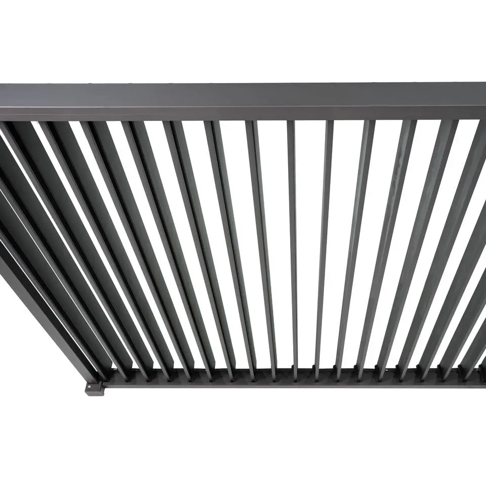 Mirador Deluxe overkapping muur 300 x 530 cm antraciet