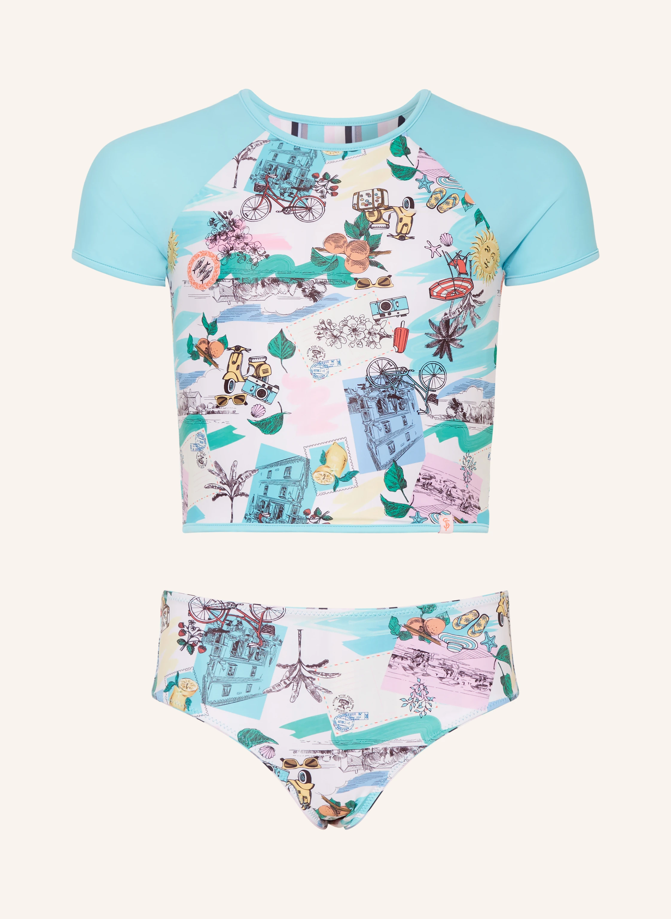 SEAFOLLY Bustier-Bikini AMALFI zum Wenden