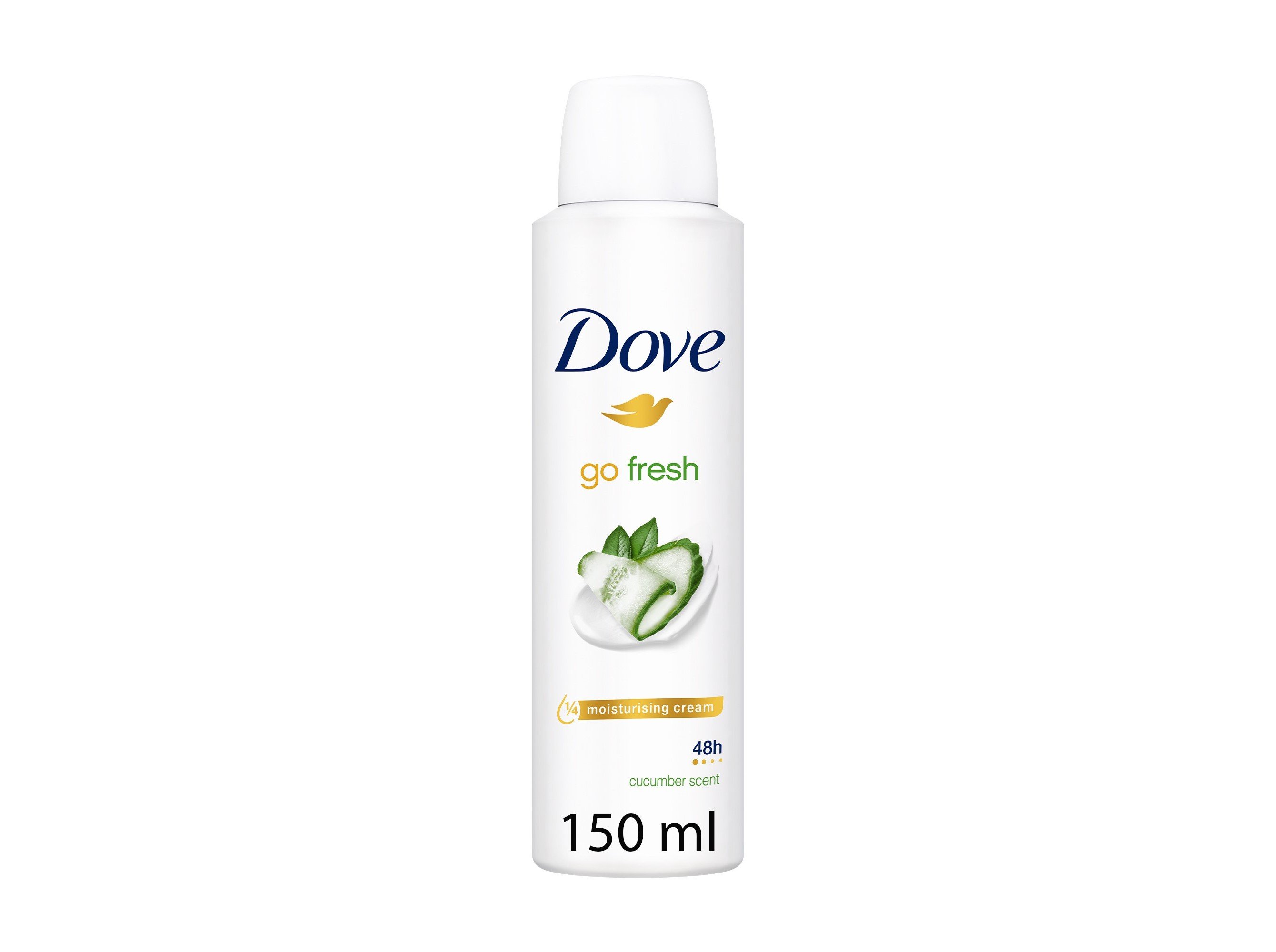 DESODORIZANTE SPRAY DOVE PEPINO 48H 150ML