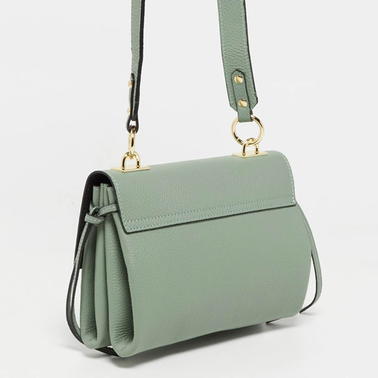 Christian Laurier Sac bandoulière en Cuir Laurel vert clair  - 24.5x7.5x17 cm