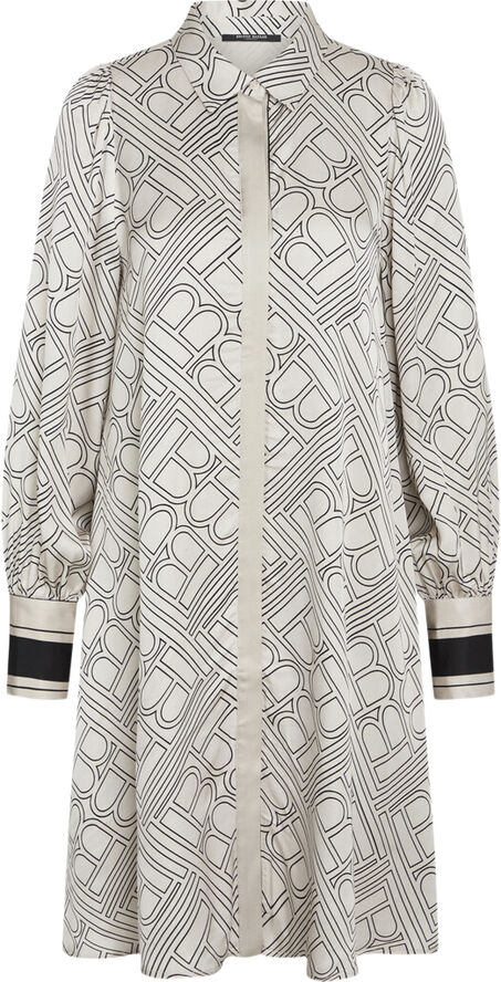 Bruuns Bazaar FloretBBBecca dress Light logo print
