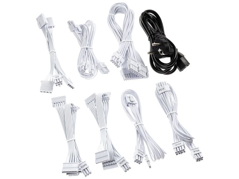 Lian Li Netzteil SFX SP750W Weiss Leistungsstarkes SFX-Netzteil mit 750 Watt