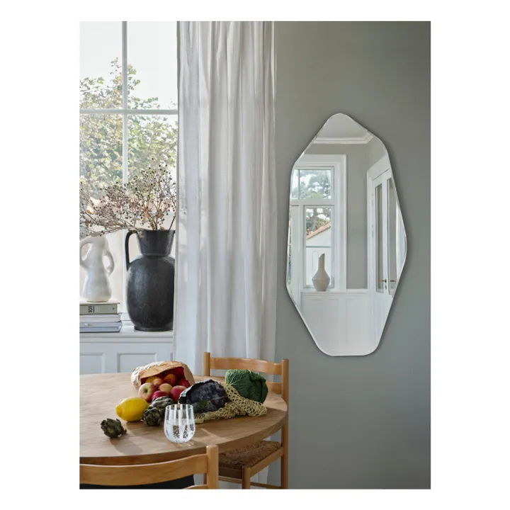 Broste Copenhagen Miroir Ruby | Noir