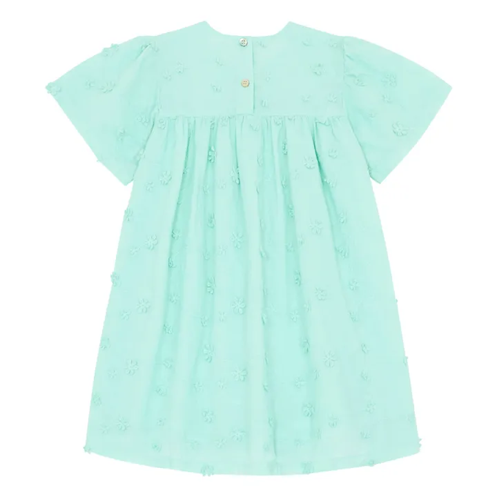 Zhoe & Tobiah Robe Brodée | Bleu turquoise