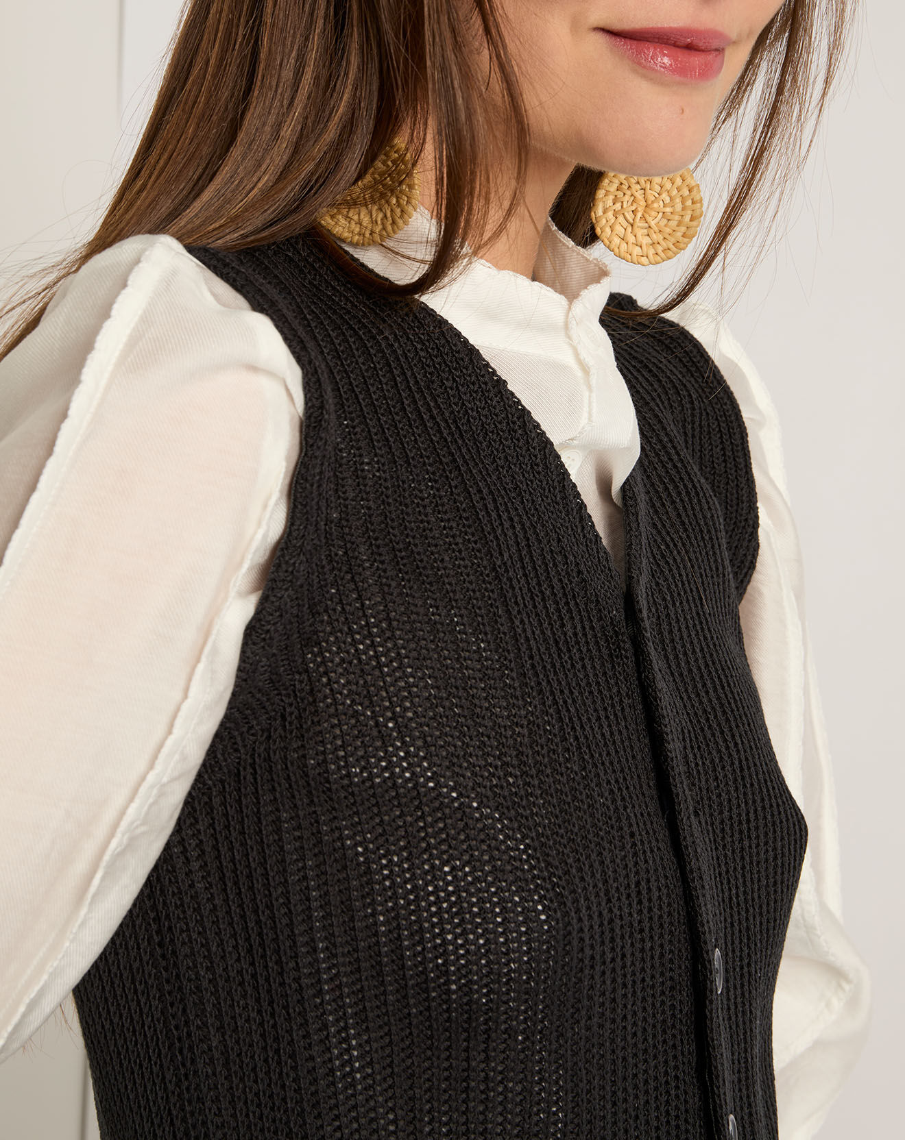 See u Soon Gilet Clélia noir