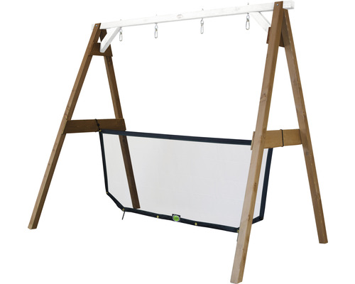 4-in-1 SportsFun axi hout bruin wit