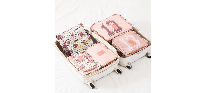 Hera's Place - Set van 6: Bedrukte reisorganizers