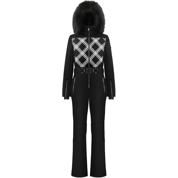 Combinaison de ski POIVRE BLANC STRETCH SKI OVERALL CROSS BLACK