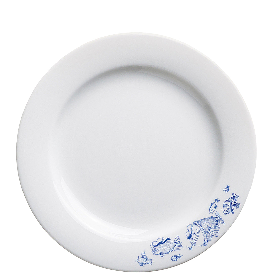 KAHLA Ahoi Marie Brunch-Teller 23 cm Fischschwarm