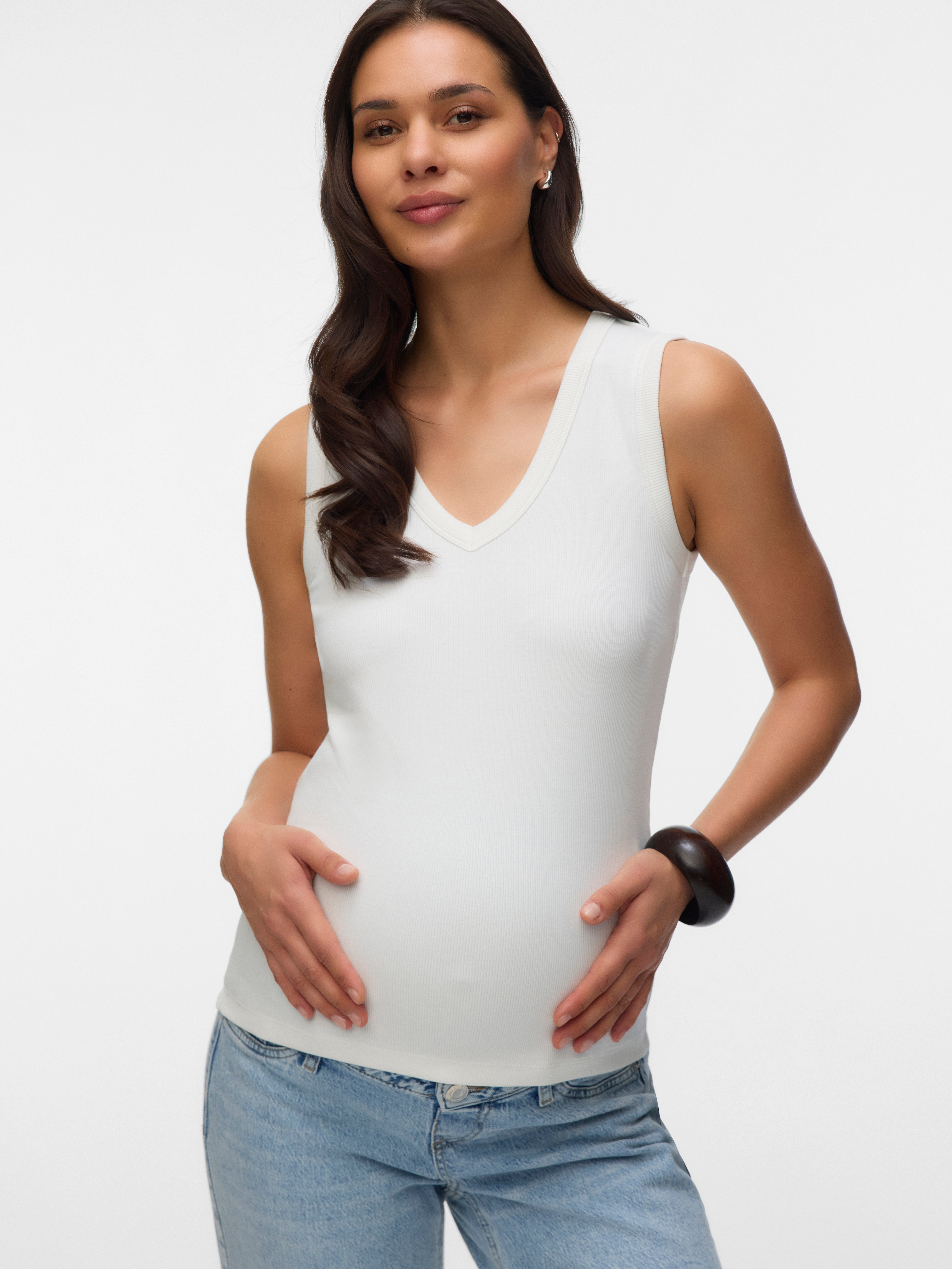 Regular fit V-Hals 2-pack Top