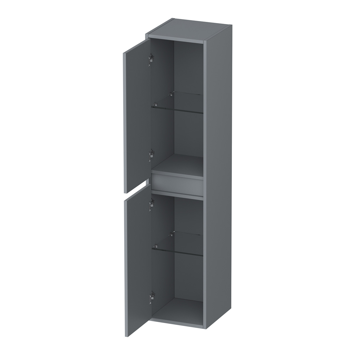 Brauer Adore Wavy kolomkast 160cm grijs mat