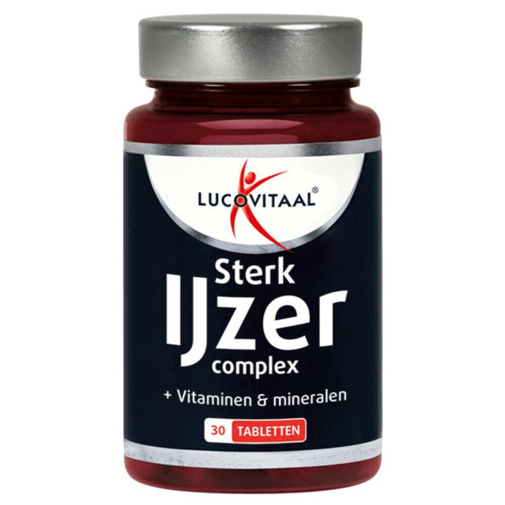Lucovitaal Sterk IJzer Complex 30 tabletten