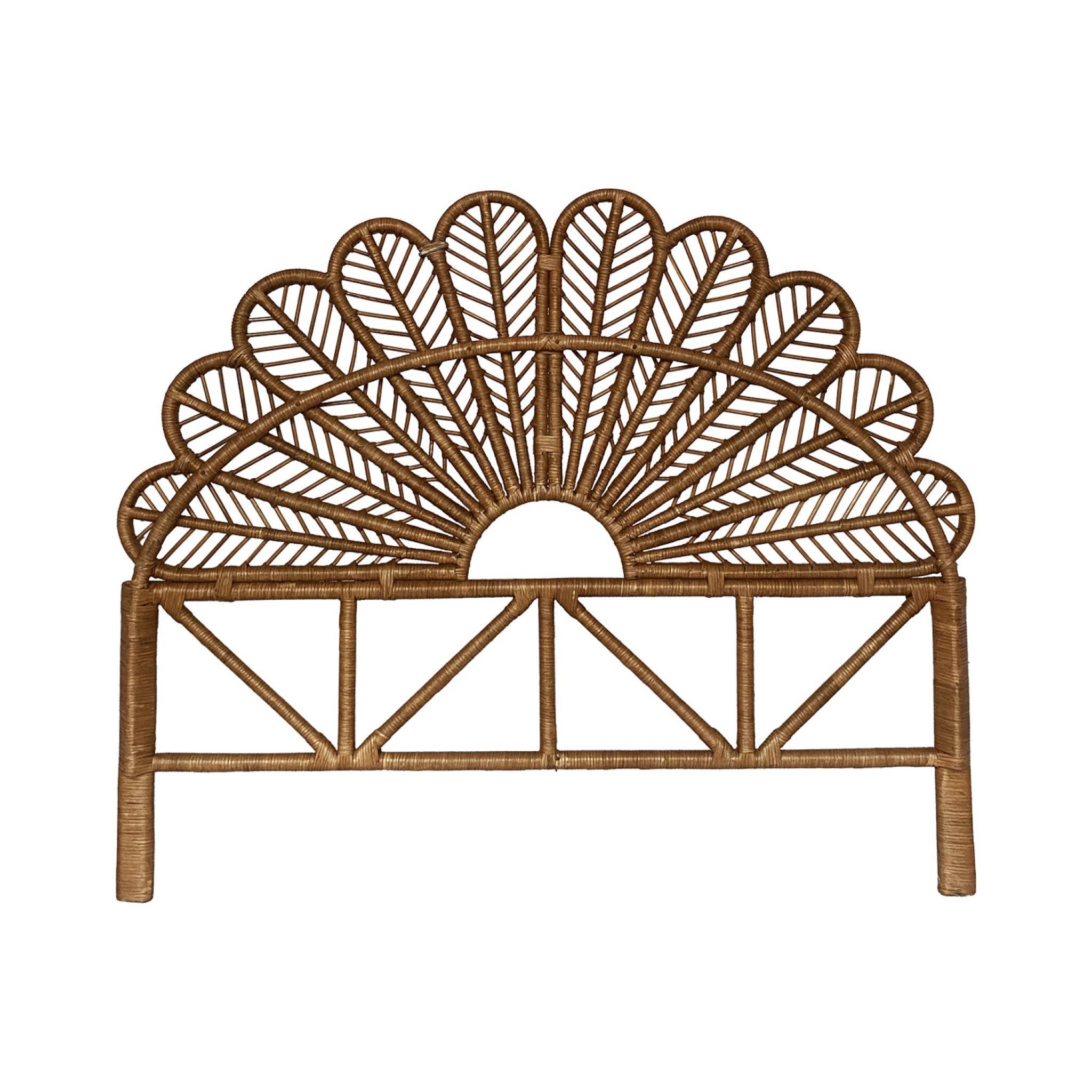 sweeek - Donker rotan hoofdbord