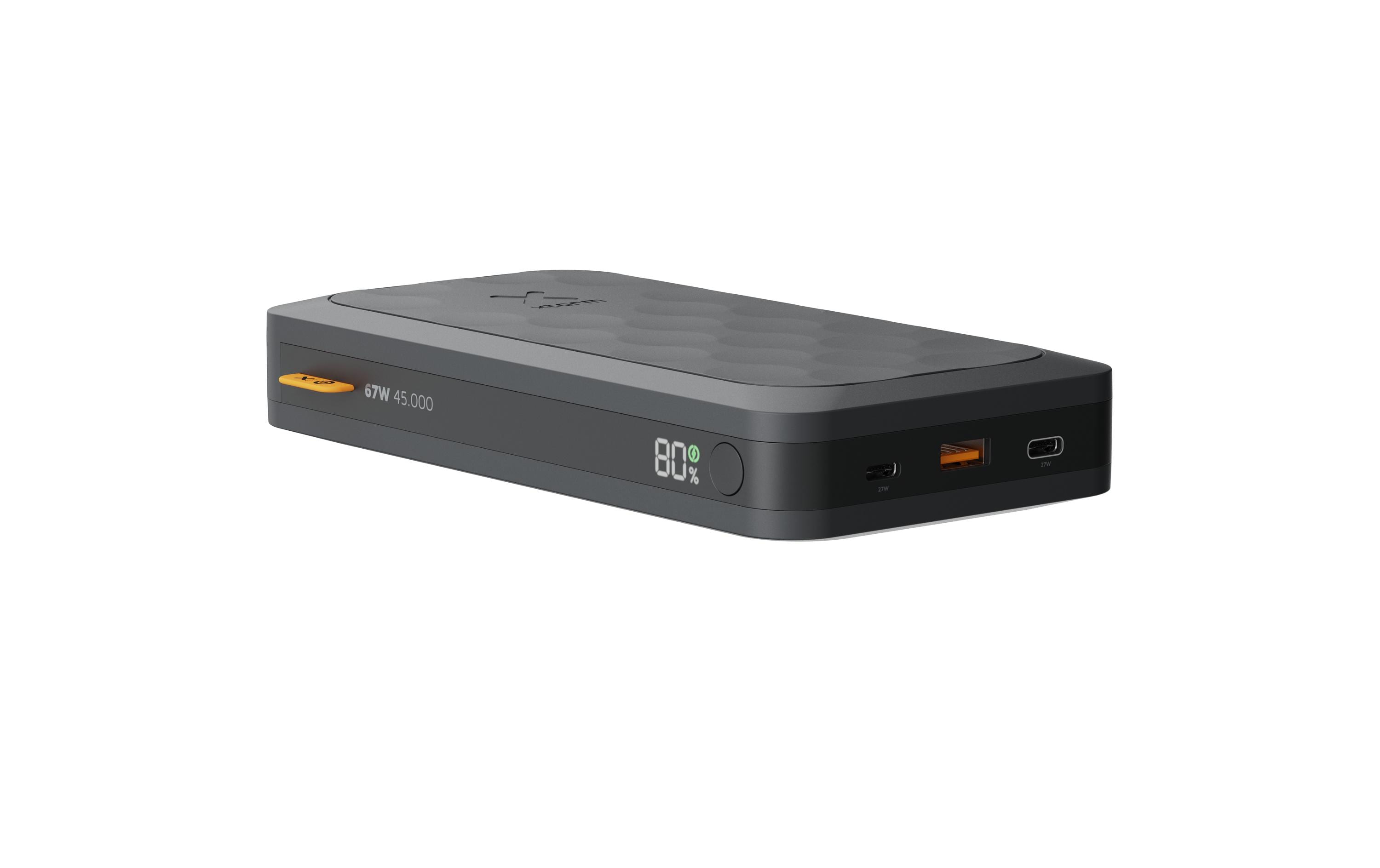 Powerbank Fuel Series 5 FS5451 45000 mAh, Schwarz2x USB-C, 1x USB-A Fuel Series Midnight Black