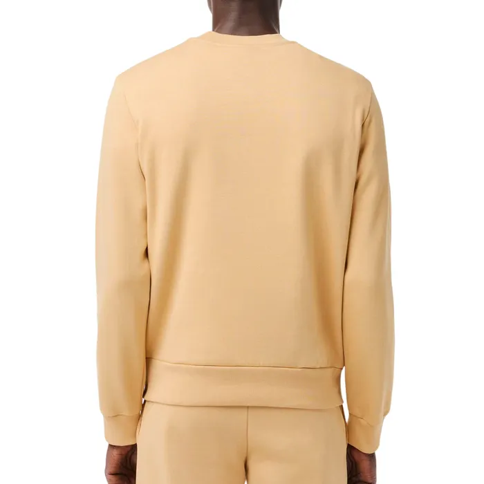 Lacoste Bio Cotton Fleece Crew Sweater Heren