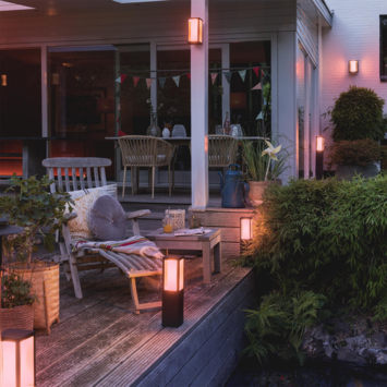 Philips Hue outdoor sokkel Impress zwart uitbreidingsset