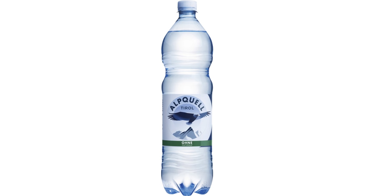 ALPQUELL Mineralwasser ohne Kohlensäure 1,0 Liter (Einweg)