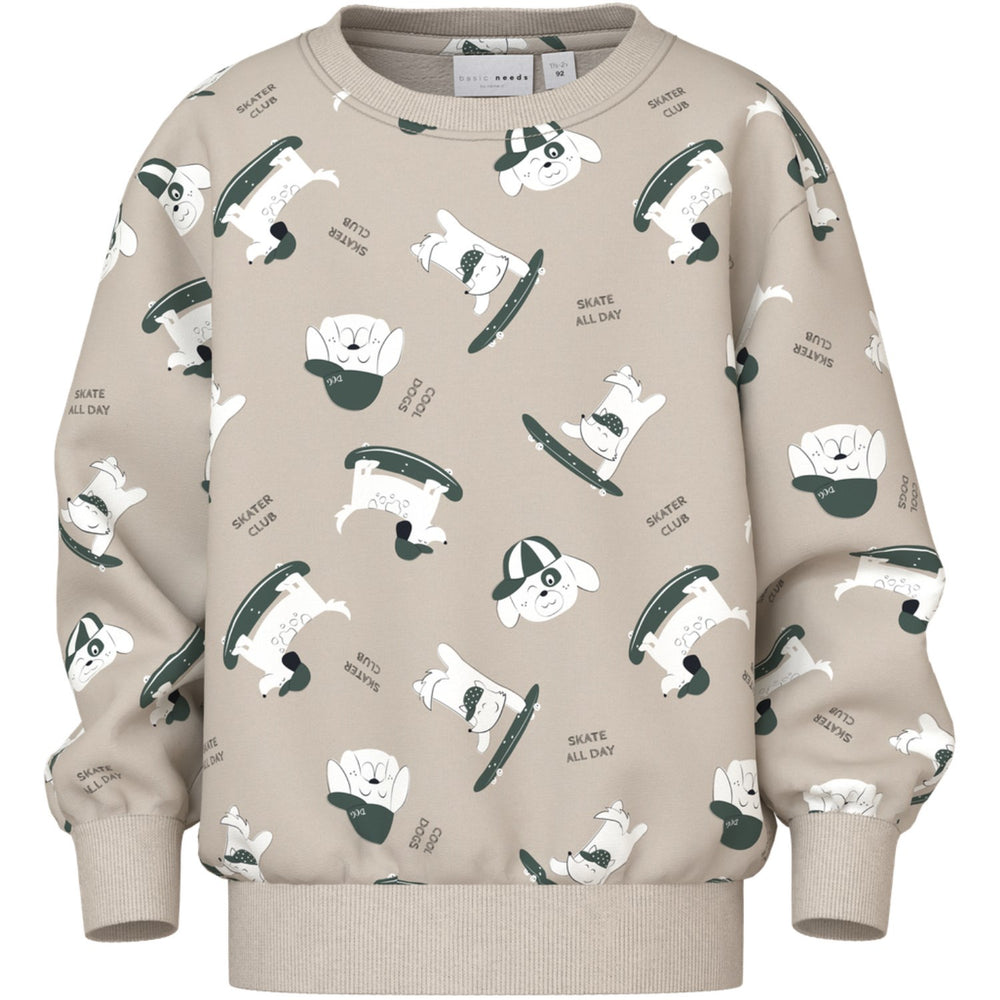 Køb Name It Peyote Skater Dogs Nmmvifelix Ls Nreg Sweat Unb