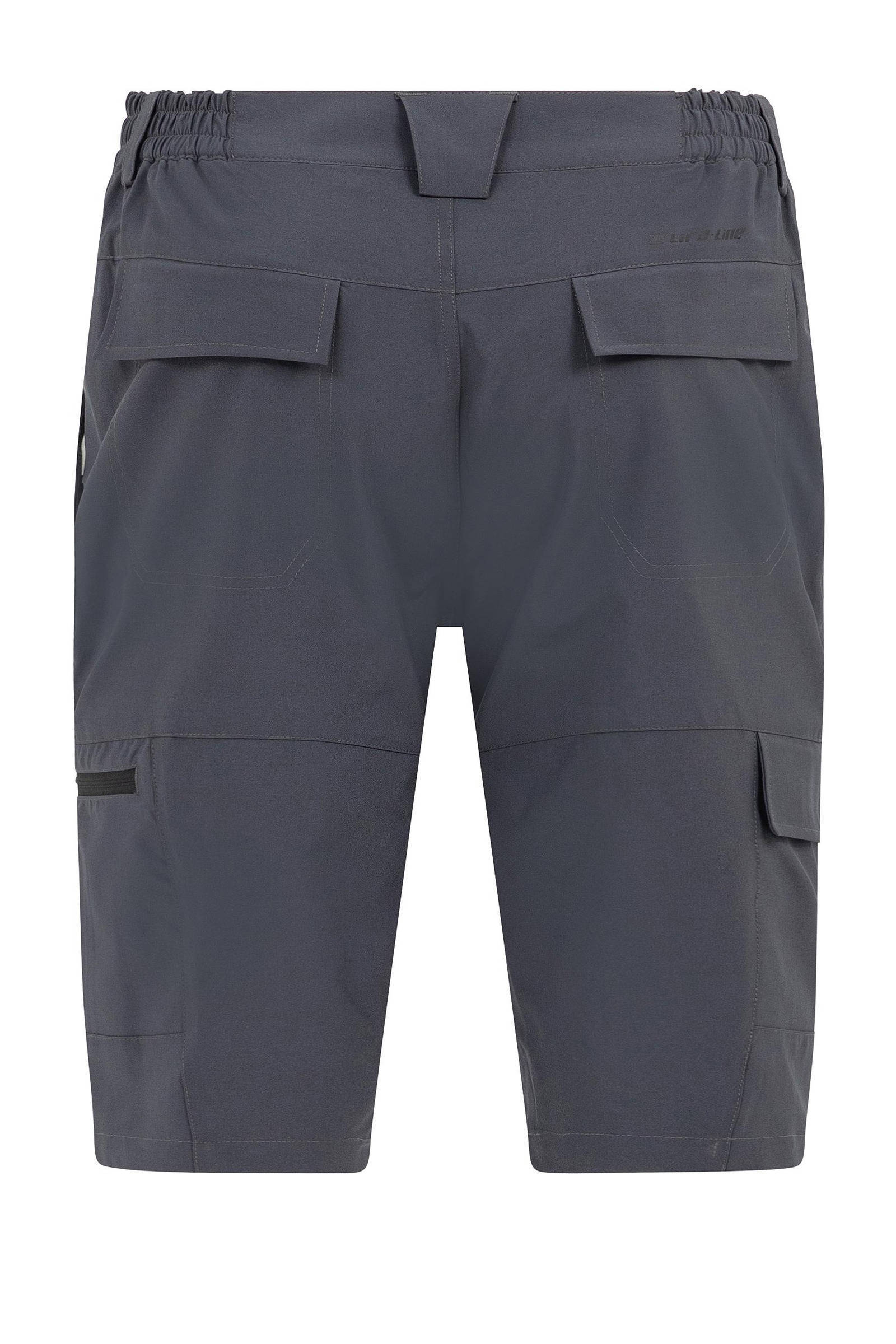 Life-Line korte outdoor broek Ernst donkergrijs