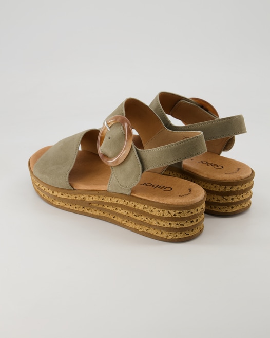 Gabor 44.550.11 Sandalen in Grün