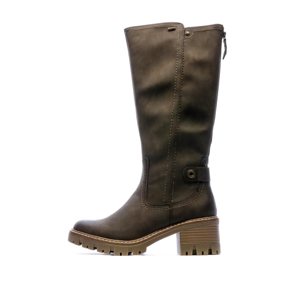Relife Bottes Marron foncé Femme Relife Jirlotte