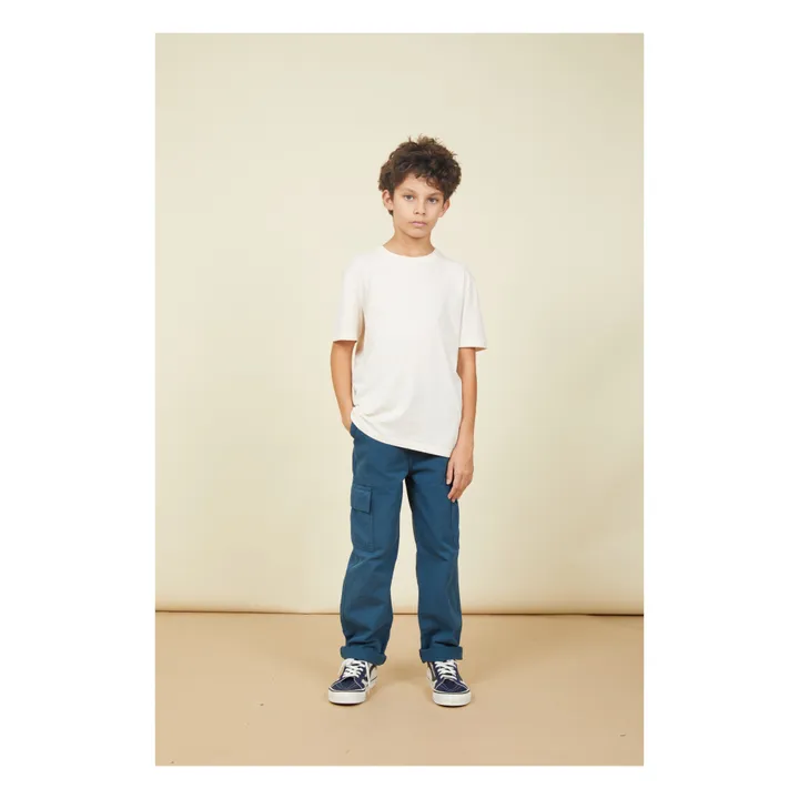 SMALLABLE BASICS T-Shirt Garçon Manches Courtes Coton Bio | Sable