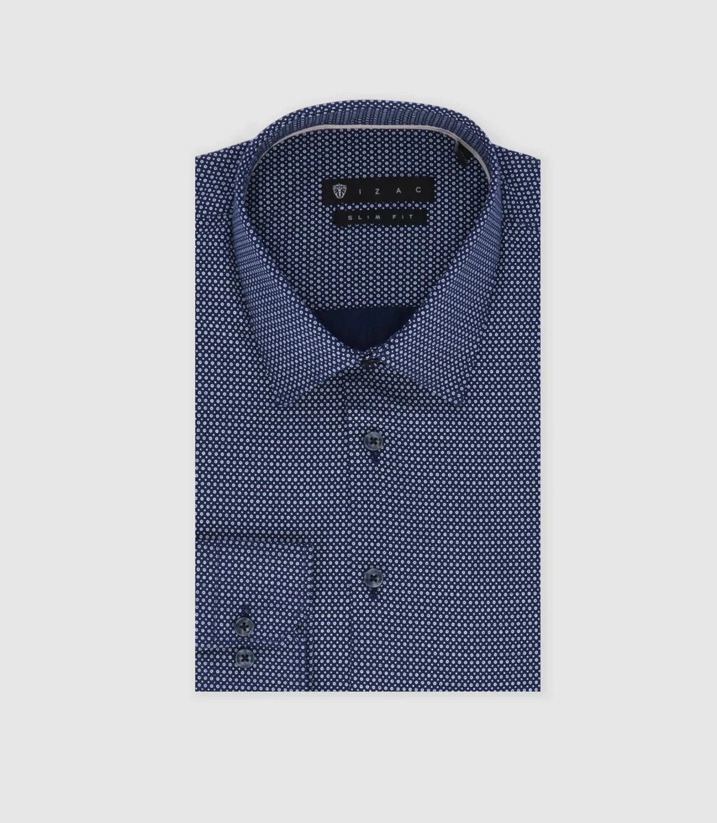 Chemise ville marine 