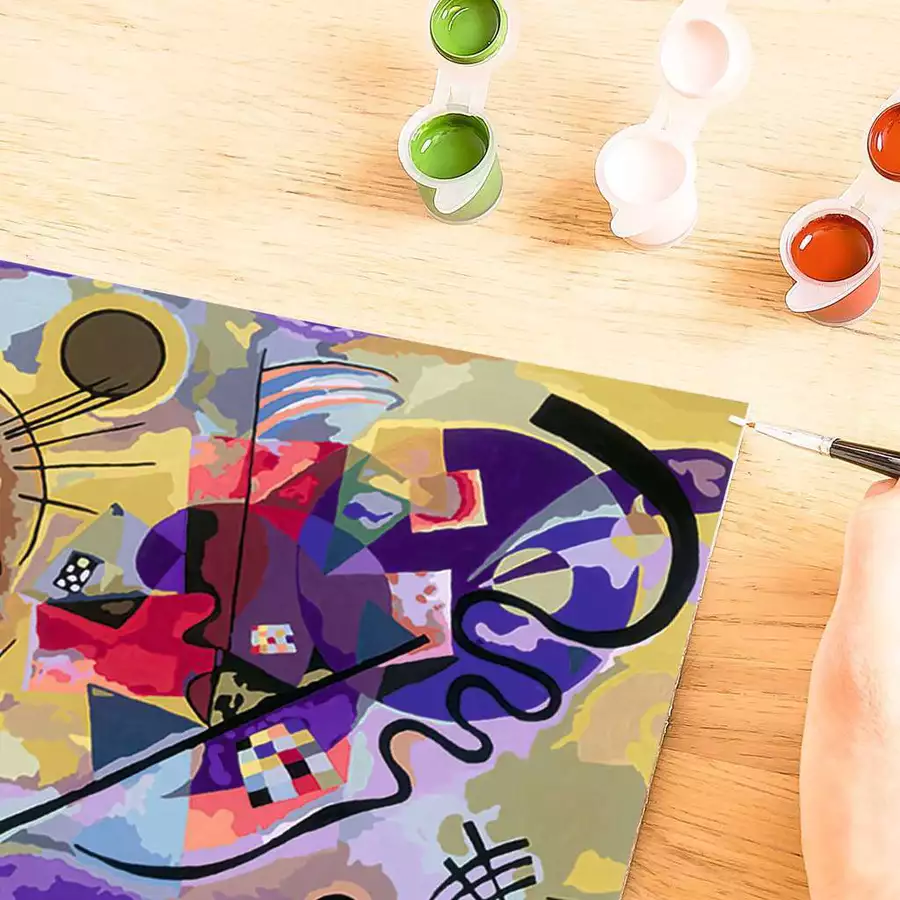 Ravensburger ART Collection:  Yellow, Red, Blue (Kandinsky) bunt