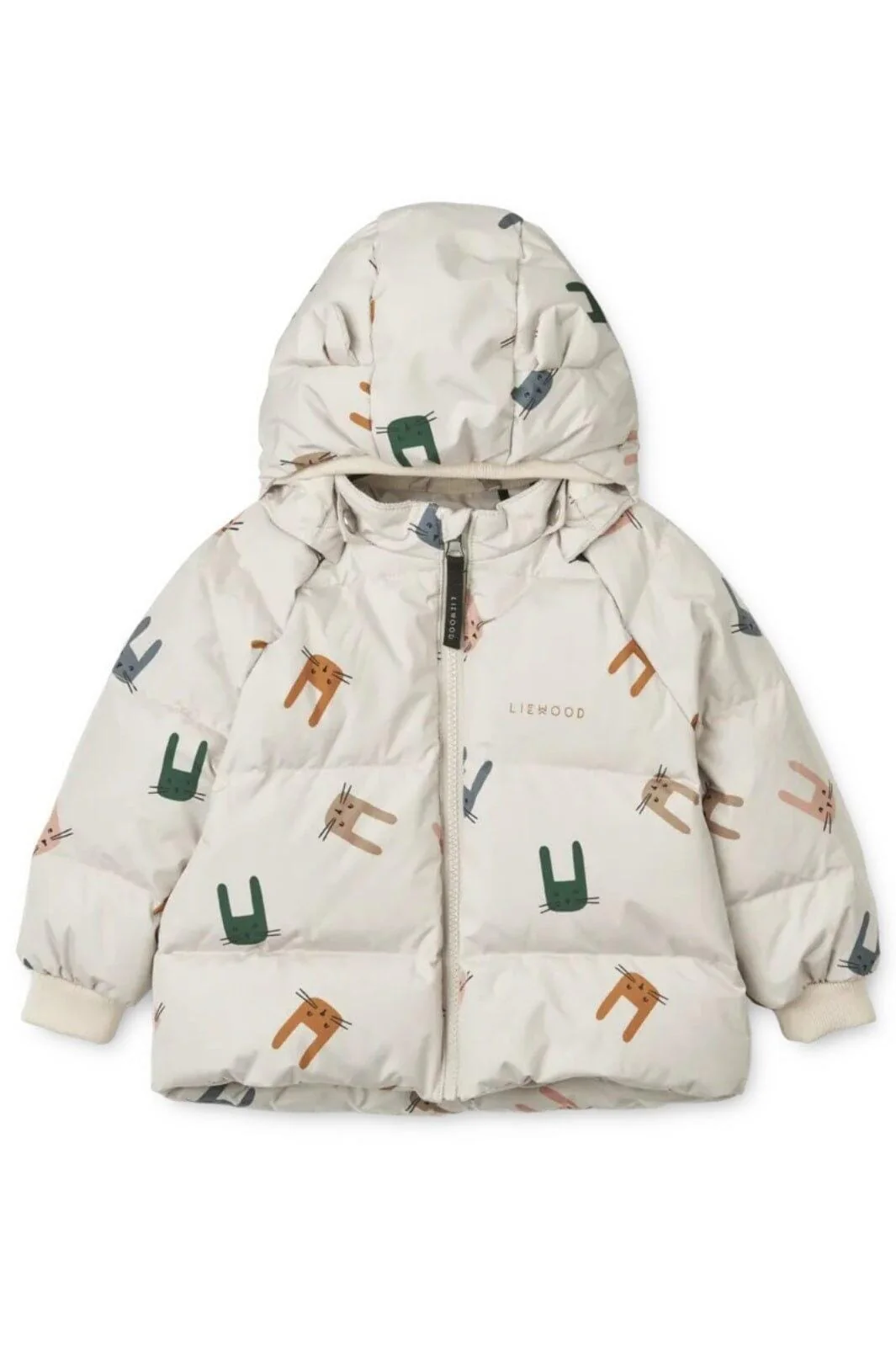 Liewood Polle Down Puffer Jacket bunny sandy