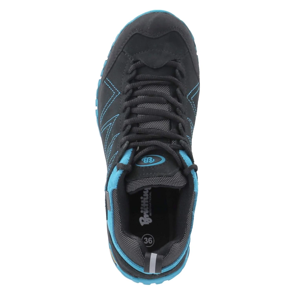BrüttingOutdoorschuhe MOUNT KAPELA LOW - schwarz/tuerkis
