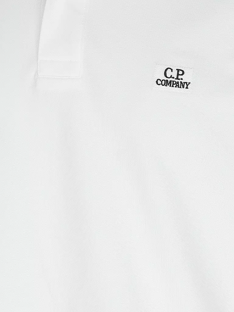 CP COMPANY Poloshirt weiss