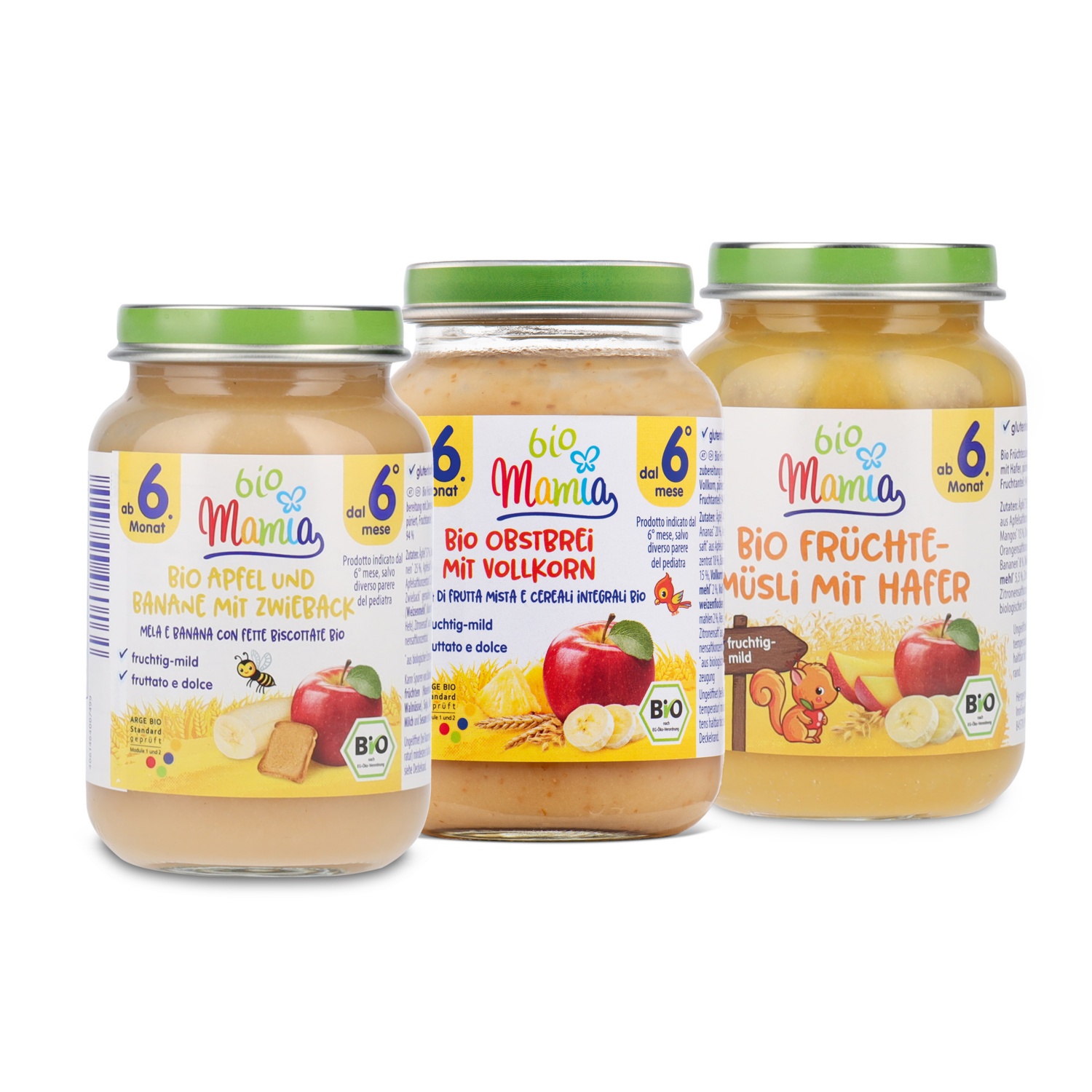 MAMIA BIO BIO-Früchte & Getreide 190 g