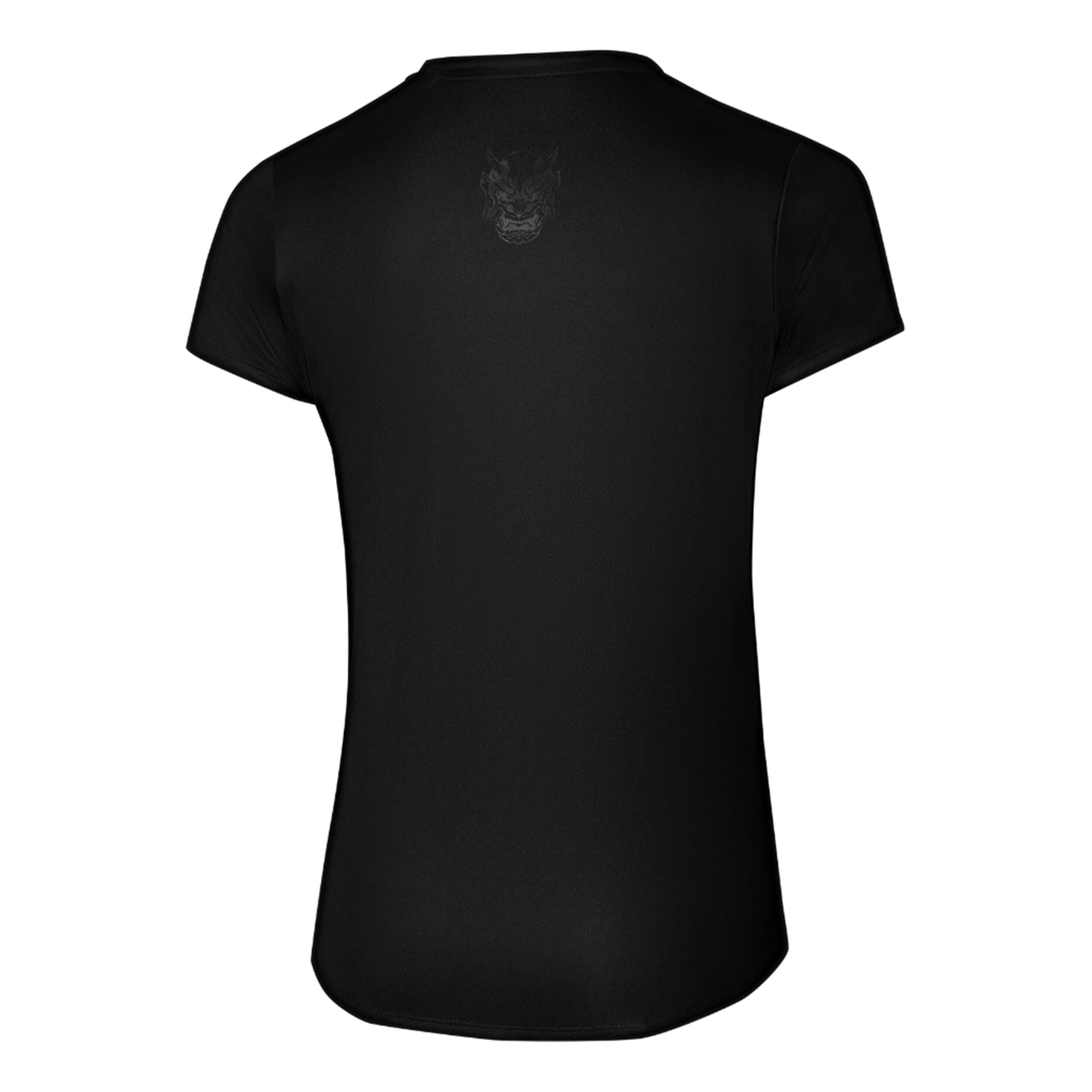 Mizuno Core Graphic Tee Maillot De Course Femmes - Noir