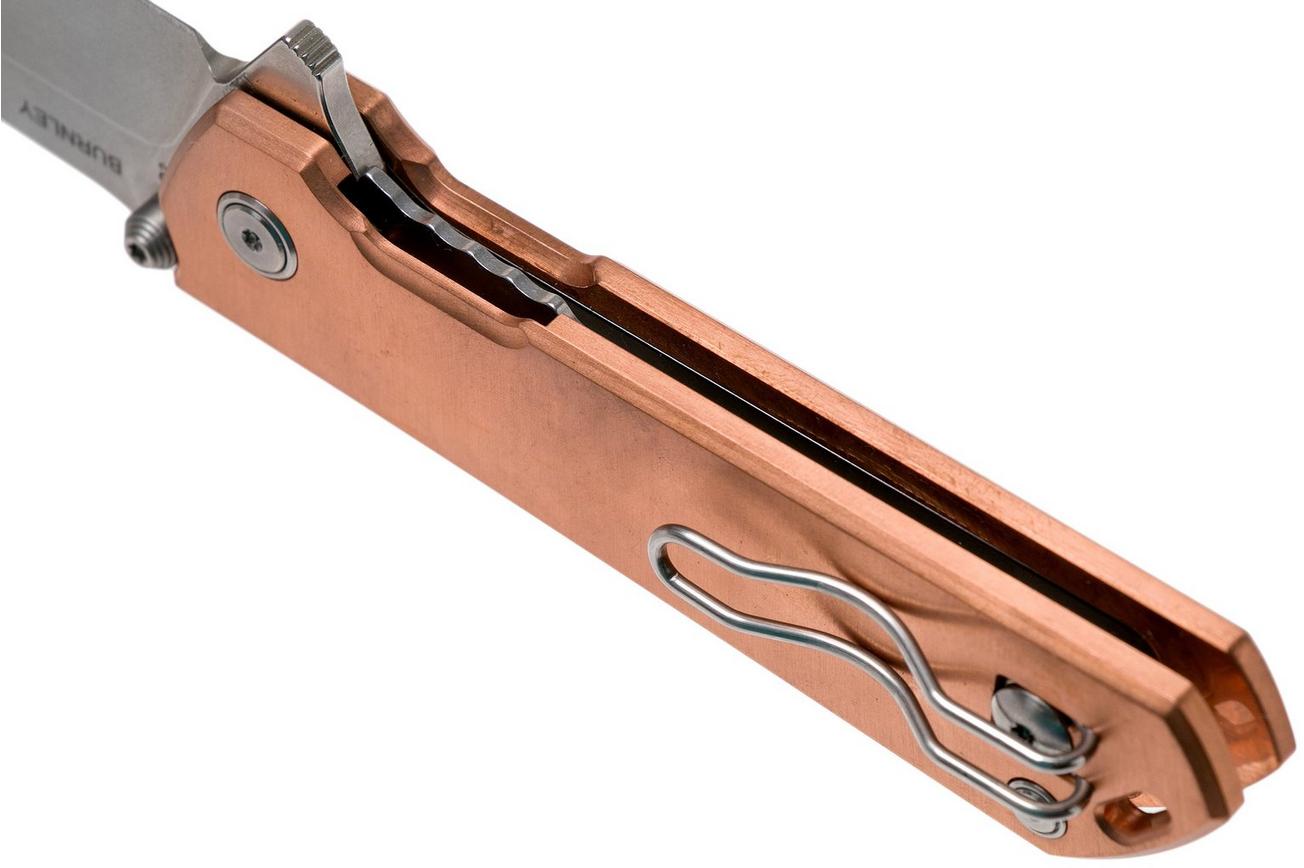 Böker Plus Kihon Assisted Copper 01BO165 zakmes, Lucas Burnley design