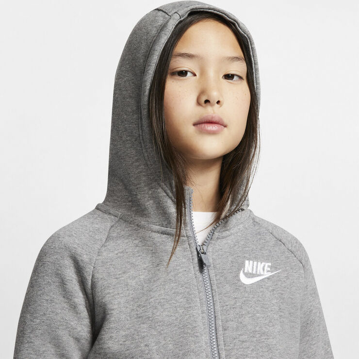 Nike Sportswear Full-Zip Hættetrøje Grå