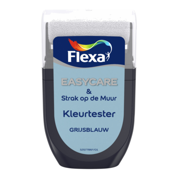 Flexa Strak op de muur Kleurtester Grijsblauw mat 30ml