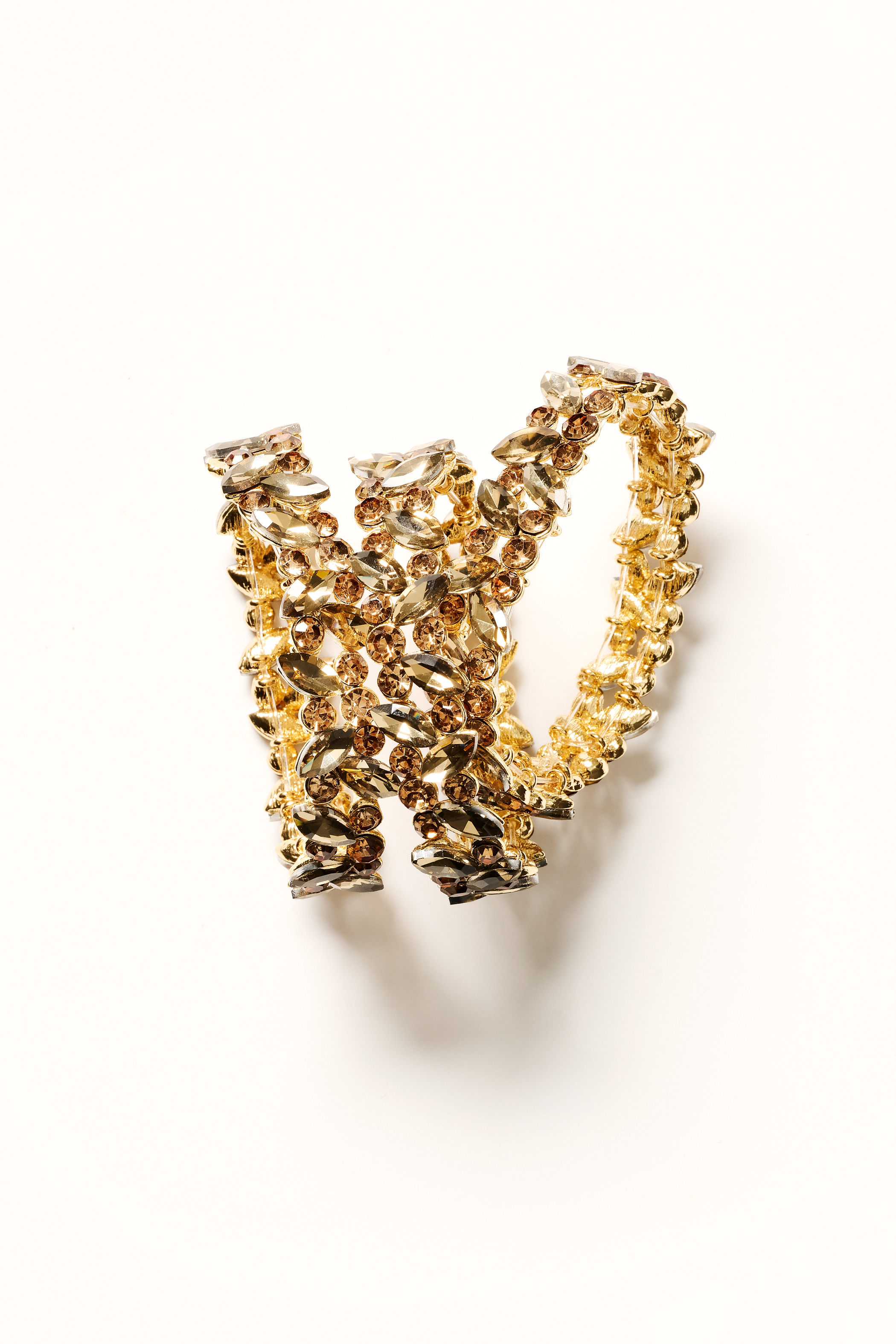 Strass schakelarmband