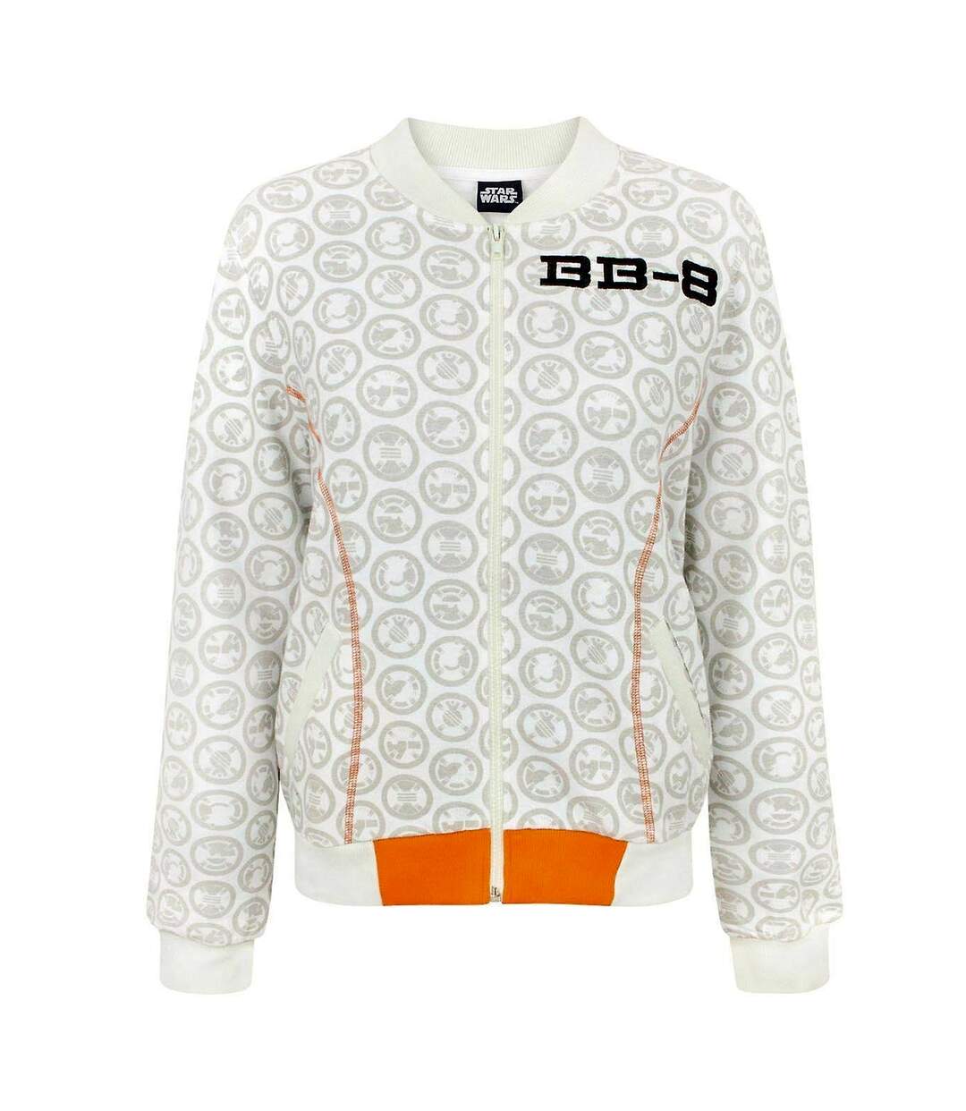 Star Wars - Blouson d'aviateur - Femme (Blanc) - UTNS4272