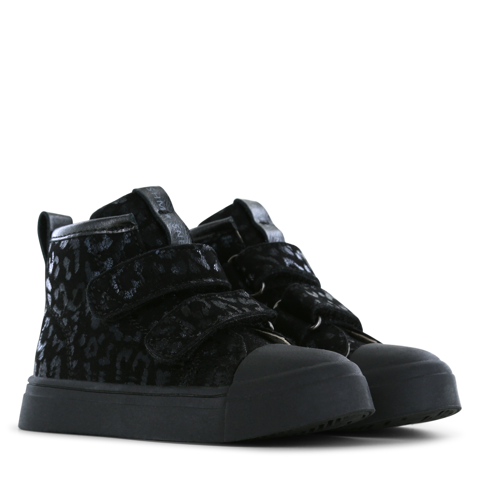 Shoesme zwarte klittenbandboot Microfiber leer, Suède | Meisjes schoenen